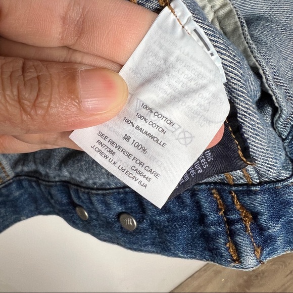 Madewell The Oversized Jean Jacket in Capstone Wash Blue - Picture 13 of 16